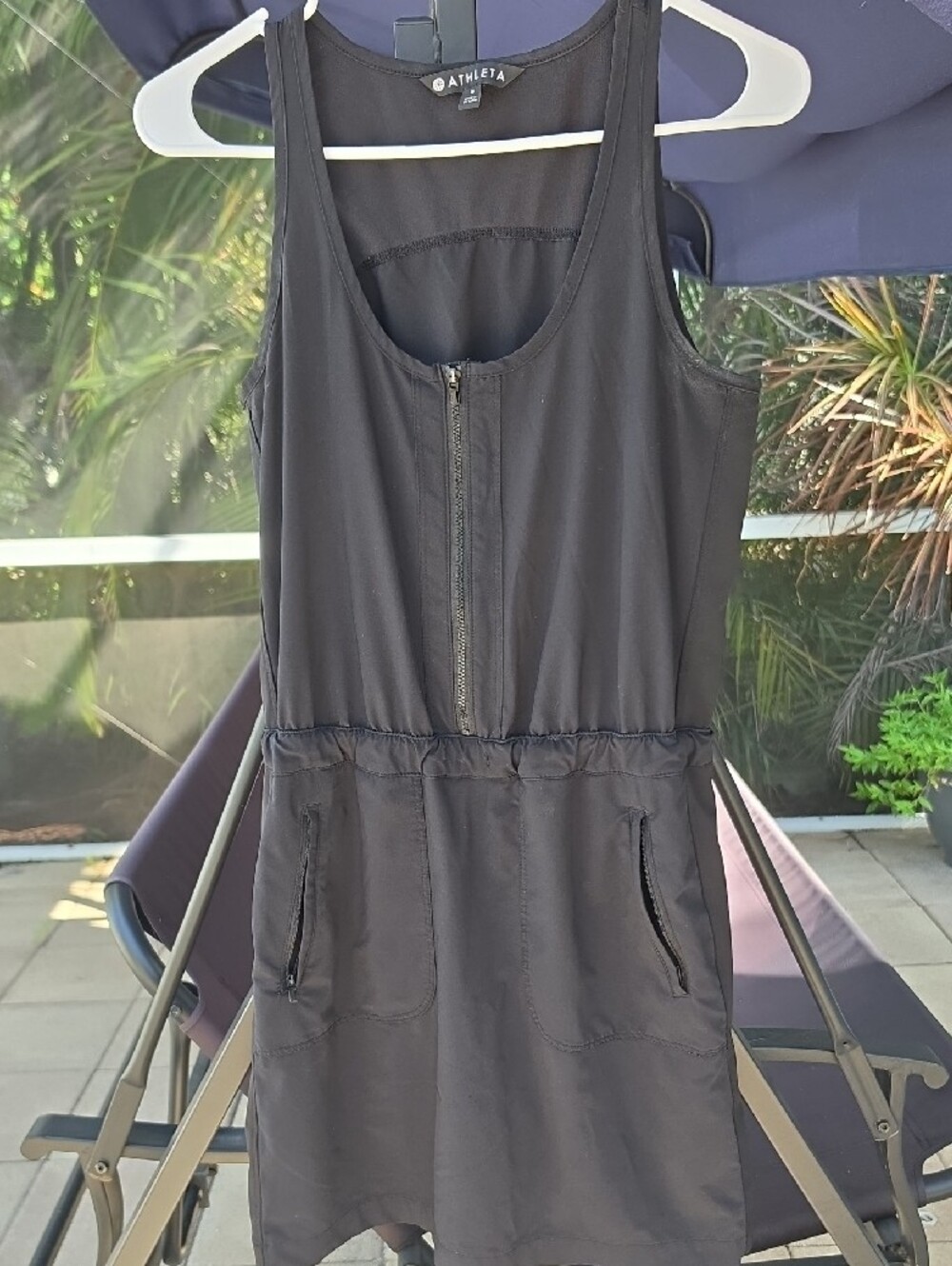 ATHLETA Expedition Black Skort Dress